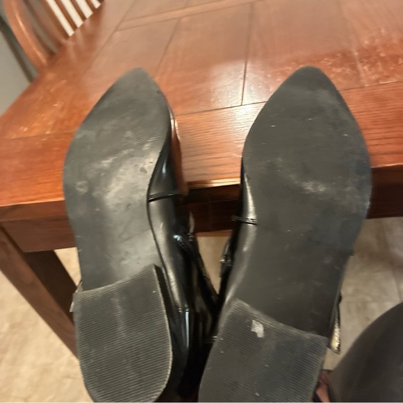 Demonia Brogue 06 Ankle Boot Men’s 12 Unisex Black Nappa Faux Leather Skulls - Picture 12 of 15